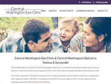 Tablet Screenshot of centralwaeyeclinic.com